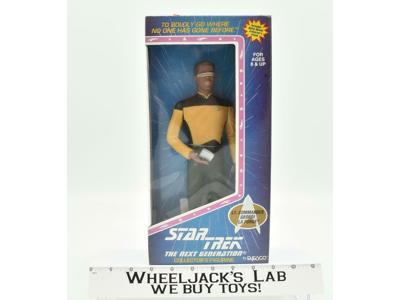 Lt. Commander Geordi La Forge Star Trek The Next Generation MISB 1994 Enesco 10"