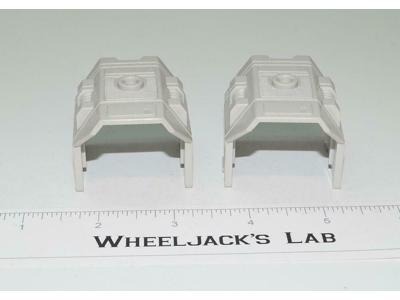 Metroplex Knee Cap Leg Covers Pair 1985 Vintage G1 Transformers Action Figure