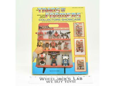 Collectors Showcase W/Box No. 65200 G1 Transformers 1986 NEW Hasbro Vintage