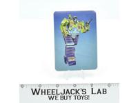 Scavenger Card 117 Variant Color Transformers Action Trading Cards 1985 G1