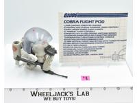 Cobra Flight Pod #4 100% Complete GI Joe 1985 Vintage Vehicle Hasbro