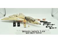 Skystriker XP-14F Combat Jet W/Joe Ace 1983 G.I. Joe Cobra Vehicle Vintage