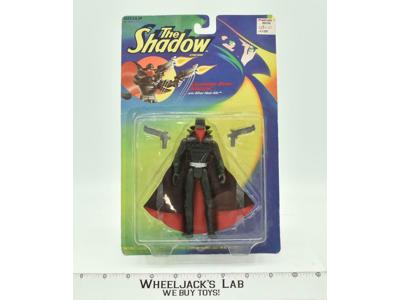 Lightening Draw Shadow W/45's The Shadow 1994 Kenner NEW MOSC Action Figure