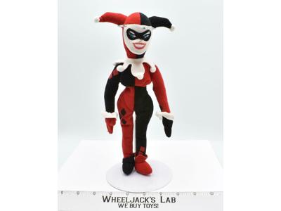 Harley Quinn Batman Bean Bag Plush 1999 Warner Bros. DC Comics 11in Plush Beanie
