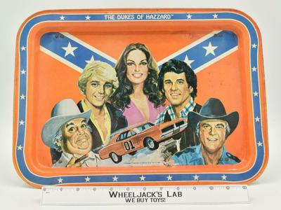 Dukes Of Hazzard TV/Lap Tray General Lee 1981 Warner Bros Vintage