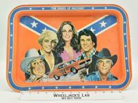 Dukes Of Hazzard TV/Lap Tray General Lee 1981 Warner Bros Vintage