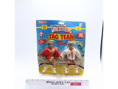 Greg Gagne & Jim Brunzell Tag Team AWA All-Star Wresting 1985 Remco NEW SEALED