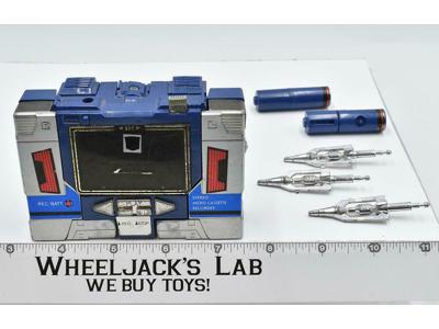 Soundwave WORKS 100% Complete 1985 Vintage G1 Transformers Action Figure