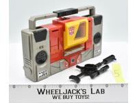 Blaster #5 100% Complete 1985 Vintage G1 Transformers Boombox Action Figure