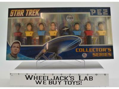 Star Trek PEZ Dispenser Set Of 8 Limited Edition Collector's Series 2008 MISB