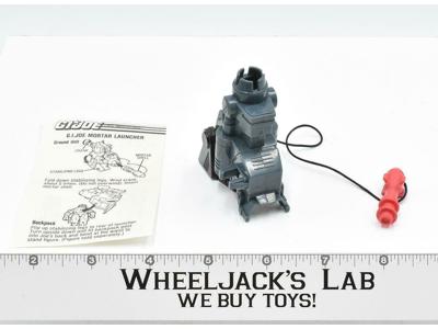 Motorized Mortar Launcher 100% Complete Action Pack WORKS 1988 Vintage GI Joe