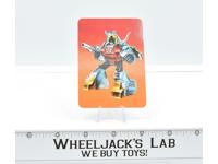 Slag Card 33 Variant Color Transformers Action Trading Cards 1985 G1