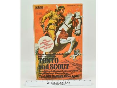 Tonto and Scout Horse Lone Ranger 1973 Gabriel Vintage Action Figure