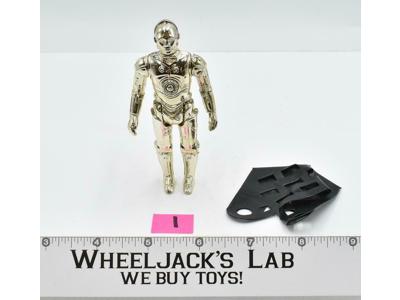 C-3PO #1 REMOVEABLE LIMBS 100% Complete Star Wars 1980 ESB Kenner NO REPRO