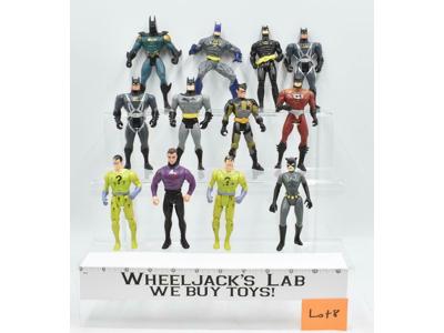Lot #8 12 Batman DC Comics Superheroes Villains ToyBiz Kenner Action Figures