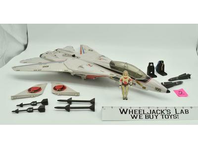 Skystriker XP-14F Combat Jet W/Joe Ace #2 1983 G.I. Joe Cobra Vehicle