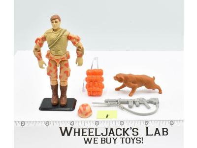 Spearhead &amp; Max #1 V1 1988 GI Joe ARAH Hasbro Vintage Action Figure