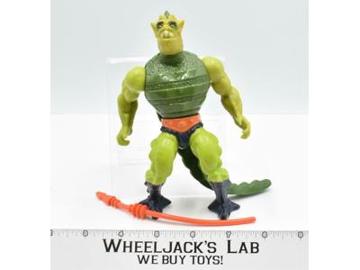 Whiplash 100% Complete He-Man Masters of the Universe MOTU 1984 Mattel