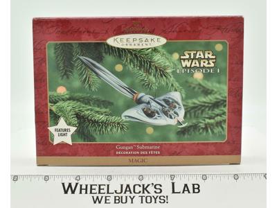 Gungan Submarine Hallmark Keepsake Christmas Ornament 2000 NEW MIB