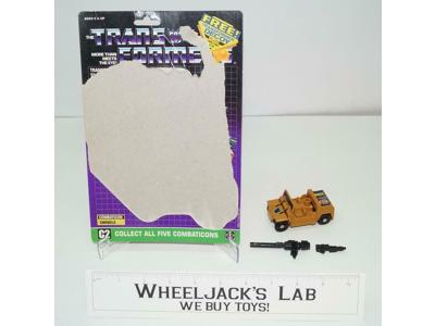 Swindle WITH CARDBACK Vintage Hasbro 1986 G1 Transformers Action Figure