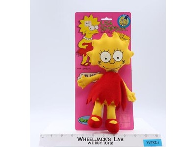 Lisa Simpson 1990 The Simpsons NEW MOC Vintage Action Figure