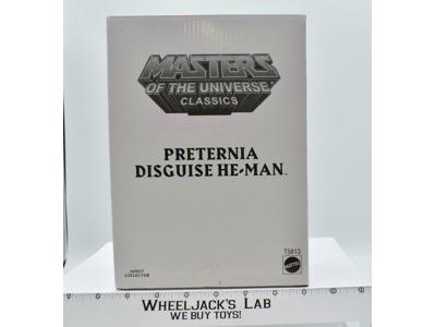 Preternia Disguise He-Man MOSC w/ Mailer He-Man MOTU 2010 MOTUC Mattel Figure