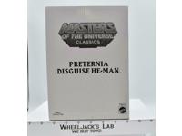 Preternia Disguise He-Man MOSC w/ Mailer He-Man MOTU 2010 MOTUC Mattel Figure