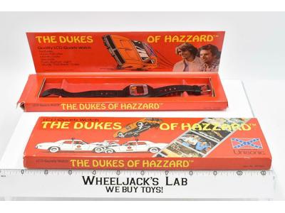 Dukes Of Hazzard Unisonic LCD Quartz Watch 1981 Warner Bros Vintage