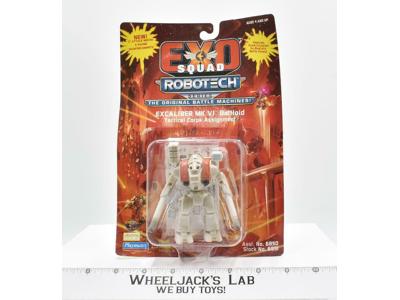 Excaliber MK VI Battloid Exo Squad Robotech MOSC 1994 Playmates NEW MOSC