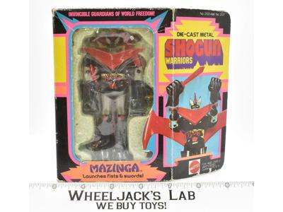 Mazinga W/Box Shogun Warriors Vintage 1977 Mattel Vintage Action Figure