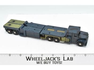 Onslaught Vintage 1986 G1 Transformers Hasbro Action Figure MISSING WHEEL