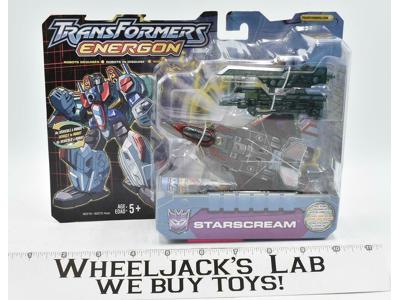 Starscream Transformers Energon 2003 Hasbro SEALED MISB Action Figure
