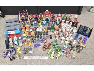 Lot Collection #2 of 1980's Hasbro G1 Transformers Vintage Action Figures