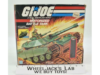 MOBAT Motorized Battle Tank Complete W/ Box GI Joe 1982 Hasbro Vehicle Vintage
