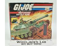 MOBAT Motorized Battle Tank Complete W/ Box GI Joe 1982 Hasbro Vehicle Vintage