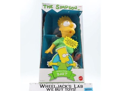 Really Rude Bart The Simpsons 1990 Mattel 12" Doll NEW SEALED