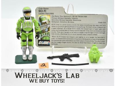 Sci-Fi #2 V1 100% Complete 1986 GI Joe Hasbro ARAH Vintage Action Figure
