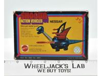Nessar Die-Cast 100% Complete W/Box Shogun Vehicles 1978 Mattel Vintage