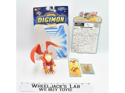 Digimon Digivolving Birdramon to Garudamon 2001 Digital Monsters Bandai
