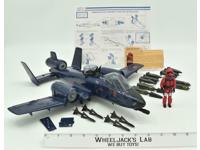 Cobra Rattler Attack Jet &amp; Wild Weasel 100% Complete 1984 G.I. Joe Vehicle