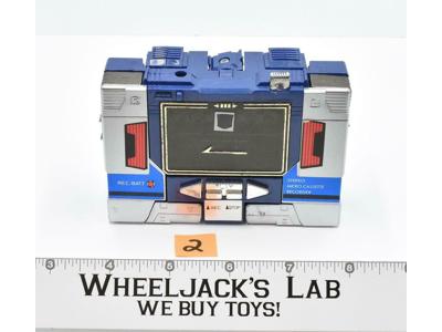 Soundwave &amp; Buzzsaw 100% Complete 1985 WORKS Vintage Hasbro G1 Transformers