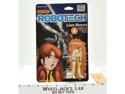 Lisa Hayes #1 NEW SEALED MOSC Robotech 1985 Matchbox Vintage Action Figure