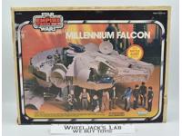 Millennium Falcon 100% Complete W/ Box WORKS NICE COLOR 1979 Vintage Star Wars