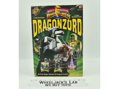 Dragonzord W/Ranger Mighty Morphin Power Rangers 1993 Bandai Complete W/Box