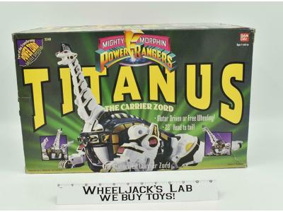 Titanus Carrier Zord Mighty Morphin Power Rangers 1993 Bandai Complete W/Box