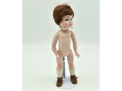 14" Bisque Doll Head &amp; Body REPRO Bru Jne French W-33-4 BRU-J
