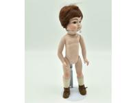 14" Bisque Doll Head &amp; Body REPRO Bru Jne French W-33-4 BRU-J