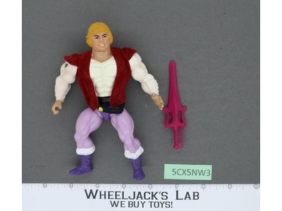 Prince Adam 100% Complete He-Man Masters of the Universe MOTU 1984 Mattel Figure