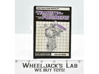 Galvatron Action Figure Vintage Instruction Booklet Manual 1986 G1 Transformers