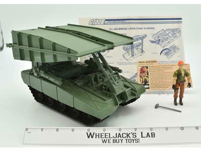 Bridge Layer W/ Tollbooth 100% Complete 1984 GI Joe ARAH Hasbro Vintage